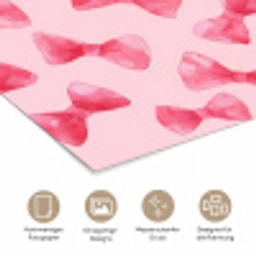 Strikken - Aquarel - Roze poster papier klein 62 -tcloseup_DE