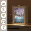 New York - Skyline - Stad - Kleuren Light Box met kabel (Tafellamp) klein -USP_websiteoverzichtNL