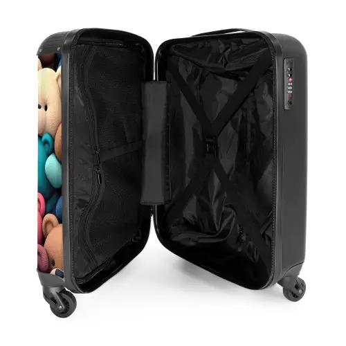 Beren Bonanza Koffer - NBS - Handbagage middel -binnenkant