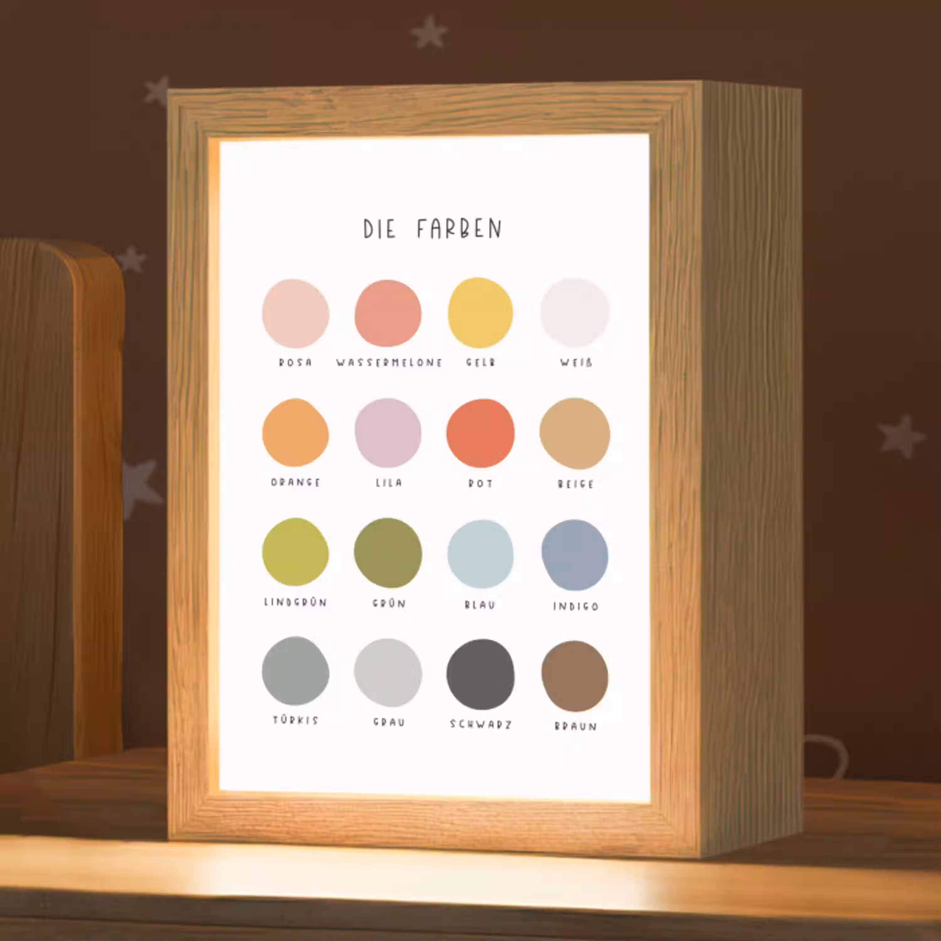 Educatief - Kleuren leren - Kleurrijk - Wit Light Box met kabel klein -zzz_3d_website