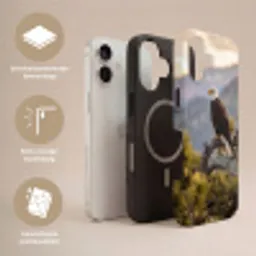 Zeearend - Boom - Bergen - Groen Toughcase MagSafe Apple iPhone 17 klein -USP_Lagen_NL