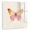 Vlinder - Illustratie - Roze plexiglas 5mm klein -zzzproduct_nieuw