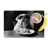 Hond - Bulldog - Pasta - Bril - Stoer - Dieren Placemat vinyl groot -zzzproduct_Kitchenyeah-website