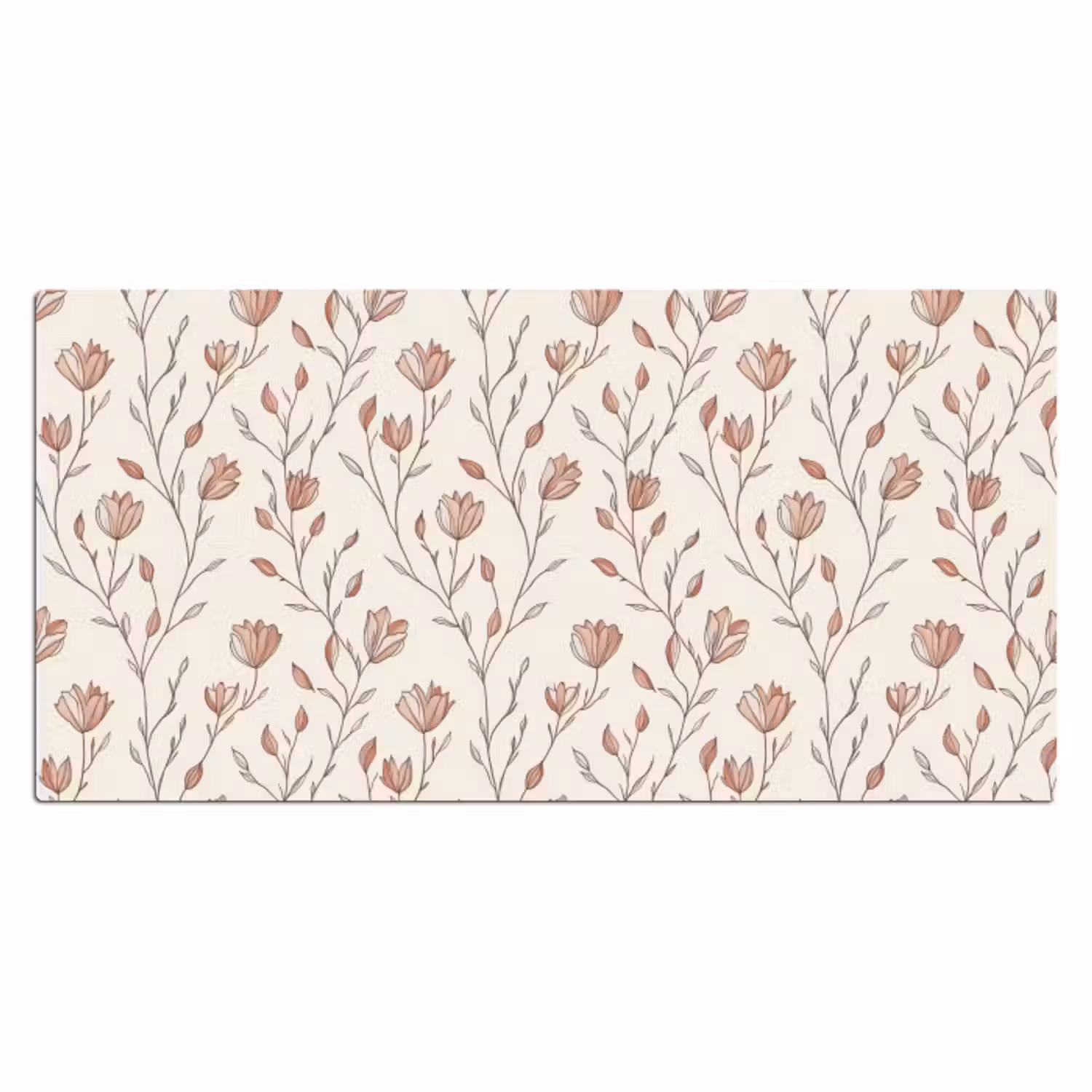 Schreibtischunterlage - Muster - Klassisch - Rosa