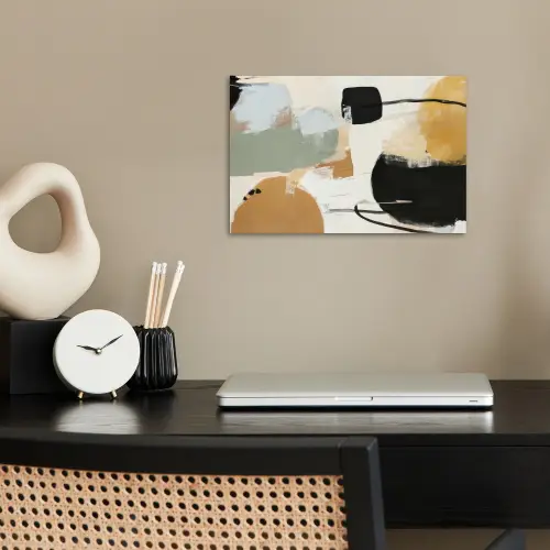 Paint - Abstract - Kleuren poster papier klein -sfeer1