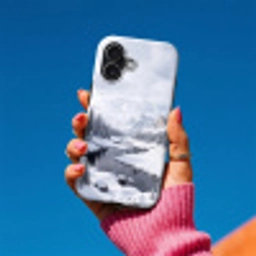 Sneeuwlandschap - Bergen - Rivier - Winter Toughcase MagSafe Apple iPhone 17 klein -Sfeer1V