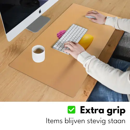 Badeend - Handdoek - Kleurrijk Muismat XXL klein -sfeer3