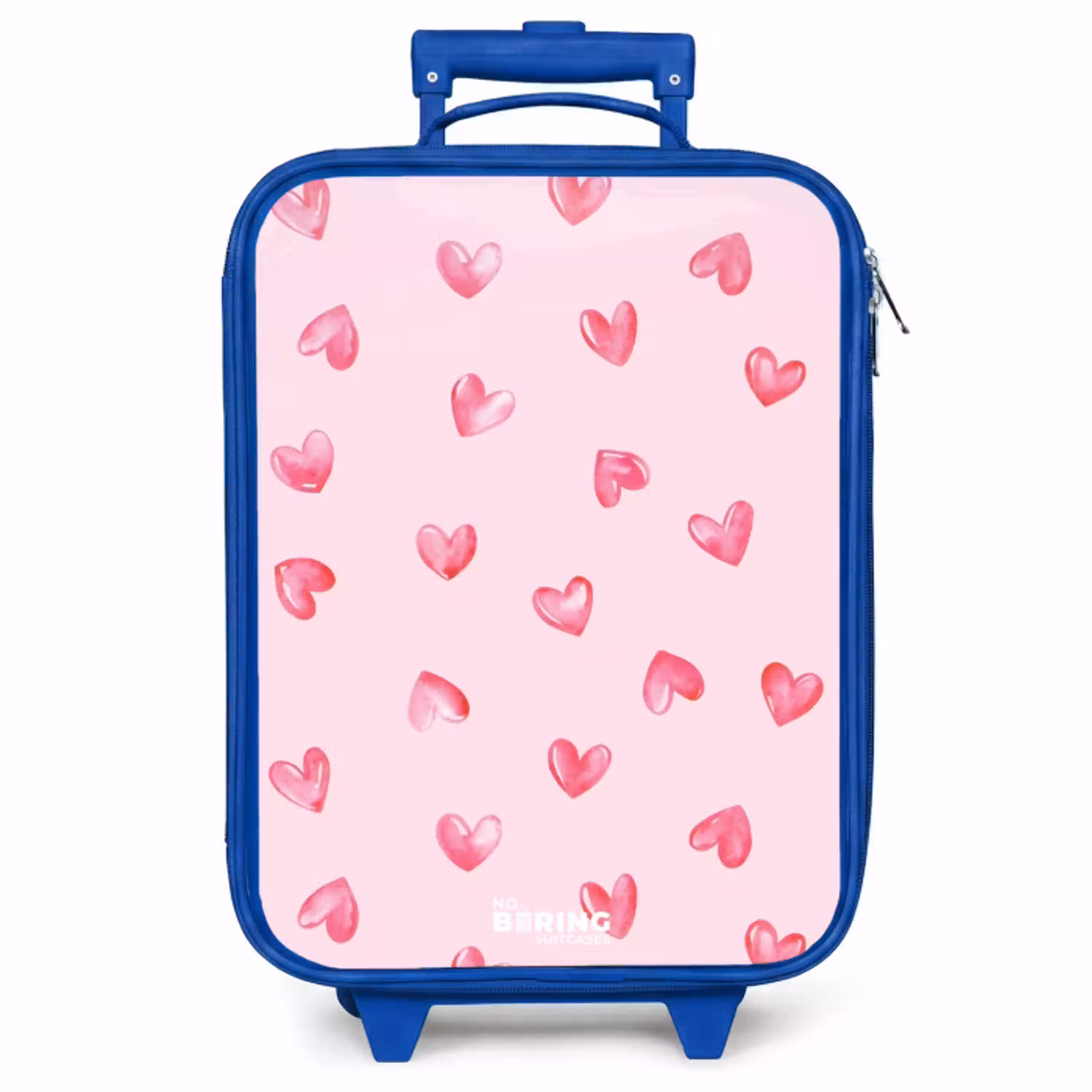 Roze hartjes Kinderkoffer - Blauw klein -zzz_website3d