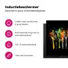Lepels - Kruiden - Modern - Graffiti - Verf - Kleurrijk Inductie beschermer vinyl 3mm middel -wsfeer2_website