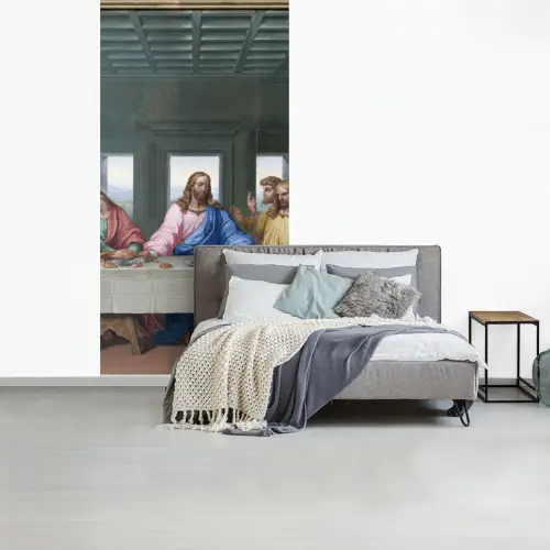 Het laatste avondmaal - Leonardo da Vinci fotobehang vinyl groot -slaapkamer