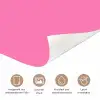 Roze - Groene bonjour - Organisch deurposter klein -tcloseup_DE
