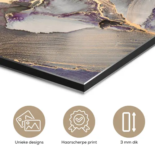 Goud - Paars - Marmer aluminium wit klein -closeup_NL