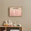 Eenhoorn - Wolken - Roze Light Box met batterij (Wandlamp kind) middel -sfeer2_kind