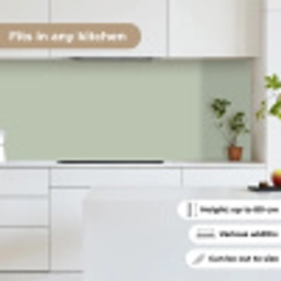 Mintgroen - Effen kleur keuken achterwand 2 middel 871 -sfeer4_UK