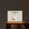 Minimalistisch - Dieren - Bladeren - Stippen Light Box met batterij (Wandlamp kind) middel -sfeer1_kind
