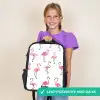 Flamingo feestje Rugzak - Zwart middel -sfeer4_DE