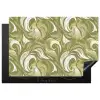 Abstract - Textuur - Groen Inductie beschermer vinyl 3mm klein 276 -3d
