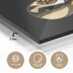 Kersen - Zwart - Goud - Chrome plexiglas 5mm klein -wsfeer2_DE