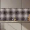 Plaid - Patroon - Ruit - Donkerblauw keuken achterwand 2 middel 871 zz_3dshopping