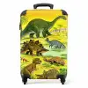 Dinosaurus in Dinosaurusland NBS - Handbagage koffer - Unisex middel -productfoto_recht