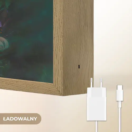 Hond - Puppy - Bloemen - Natuur - Golden retriever Light Box met batterij (Wandlamp kind) middel -USP_websiteoplaadbaarNL