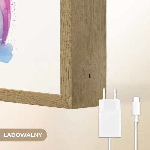 Regenboog - Kinderen - Meisje Light Box met batterij (Wandlamp kind) middel -USP_websiteoplaadbaarNL