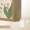 Pasteltinten - Bloemen - Illustratie Light Box met batterij (Wandlamp) middel -USP_websiteoplaadbaarNL
