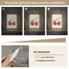 Illustratie - Brandweer - Rood - Minimalistisch Light Box met kabel (Kinderlampje) klein -USP_dimbaarDE