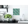 Inductie beschermer - Panterprint - Bladeren - Jungle - Afdekplaat voor kookplaat Muursticker klein -keuken