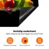 Paprika - Water - Groente - Zwart Inductie beschermer vinyl 3mm klein -zzzzzzz-td-onderkant