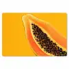 Papaja - Oranje - Topisch Placemat vinyl groot -zzsfeer1_Kitchenyeah-website