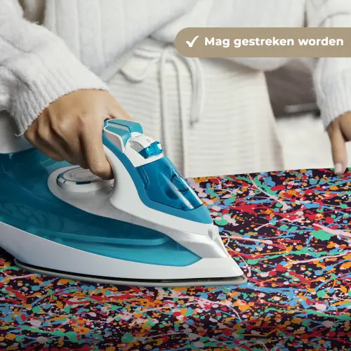 Spat - Abstract - Waterverf - Multi Wandkleed katoen klein 269 -sfeer9