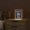 Leeuw - Kleuren - Zwart - Dieren Light Box met kabel (Kinderlampje) klein -sfeer1_kind