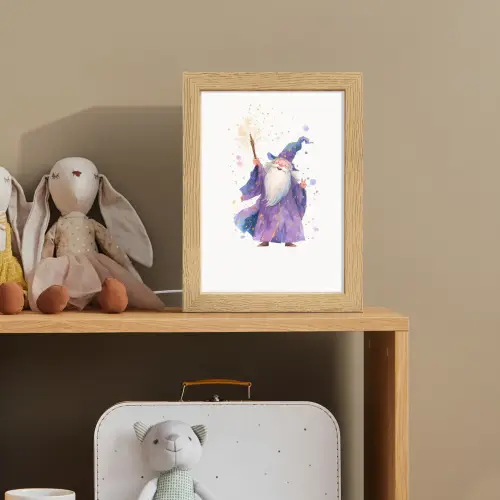 Tovenaar - Magie - Paars Light Box met kabel klein -sfeer2_kind