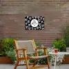 Tekst - Mijn favoriete plekje is in de zon - Quotes - Zomer - Zon Tuinposter op houten frame 2 cm dik klein -sfeer3
