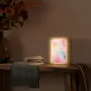 Aquarel - Pastel - Abstract - Kunst Light Box met kabel (Tafellamp) klein -sfeer4