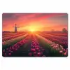 Windmolen - Zonsondergang - Landschap Placemat vinyl groot -zzsfeer1_Kitchenyeah-website