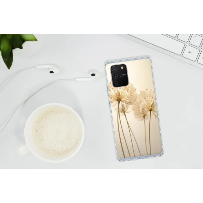 Zonlicht - Paardenbloem - Botanisch - Bloemen Telefoonhoesje Samsung Galaxy S10 Lite klein -oordopS10Lite