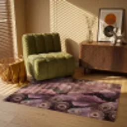 Koraal - Organisch - Roze Vloerkleed Rechthoek klein 1091 -atmosphere_sfeer1_global