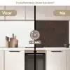 Strepen - Roest - Donker keuken achterwand 2 middel 871 -voor-na2_NL