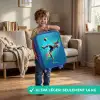 Neon - Voetbal - Schop - Kleurrijk Kinderkoffer - Blauw klein -sfeer2_FR