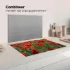 Klaprozen bij Zonsondergang Inductie beschermer vinyl 3mm klein -wsfeer7_website