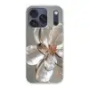 Bloem - Glazen - Doorzichtig Telefoonhoesje iPhone 17 Pro klein -3d