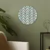 Retro - Modern - Groen Akoestische PET Vilt - Rond klein 838 -sfeer2