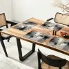 Kleurenpalet - Penseelstreken - Beige - Nevelig Placemat vinyl groot -zzsfeer4_Kitchenyeah-website
