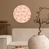 Zee - Dieren - Roze - Krab Wandcirkel plexiglas klein 852 -sfeer1
