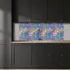 Gloed - Kleuren - Muur - Glans keuken achterwand 2 middel 871 -sfeer1