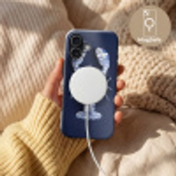 Kreeft - Porselein - Delfts - Blauw Toughcase MagSafe Apple iPhone 17 klein -USP_MagsafeV
