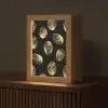 Eieren - Goud - Patroon Light Box met kabel (Tafellamp) klein -z3d_website