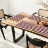 Vintage - Retro - Kleurrijk Placemat vinyl groot 368 -zzsfeer4_Kitchenyeah-website